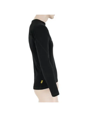 Langärmliges Herren-Thermoshirt SENSOR MERINO DF ADVENTURE 17200032 SCHWARZ