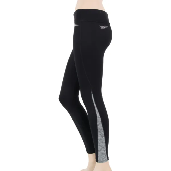  Damen-Thermohose SENSOR MOTION 17200072 SCHWARZ/GRAU 