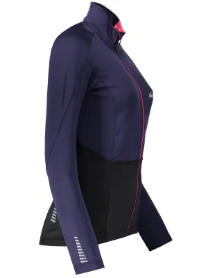 Damen-Sportjacke SENSOR PROFI W 17200083 SCHWARZ/VIOLETT