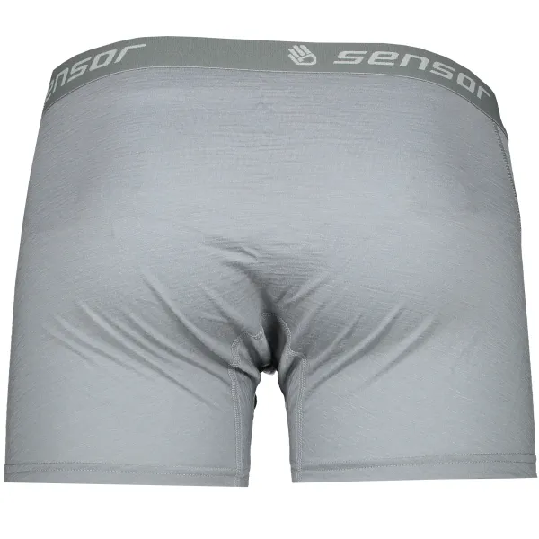  Herren-Boxershorts SENSOR MERINO ACTIVE 17200023 HELLGRAU 