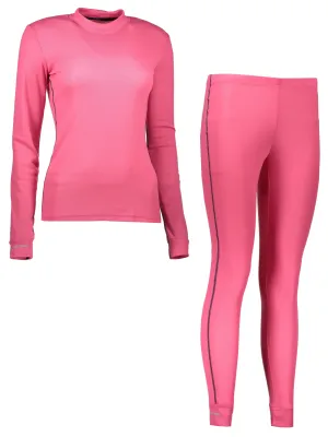 Set aus Damen-Langarmshirt und Funktionsunterhose SENSOR ORIGINAL ACTIVE SET 17200054 ROSA