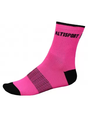 Sportsocken ALTISPORT TAHAT ROSA-SCHWARZ