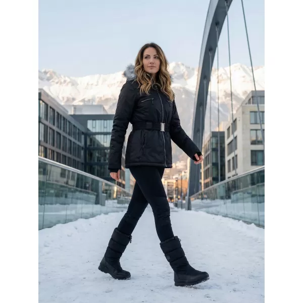  Frauenjacke ALPINE PRO DOSOJINA LJCK202 SCHWARZ 