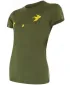 Damen-Thermo-T-Shirt mit kurzen Ärmeln SENSOR MERINO ACTIVE PT SWALLOW 17200028 SAFARI
