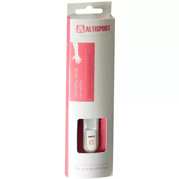  Manikürefeile 90 mm ALTISPORT MM WEIß 