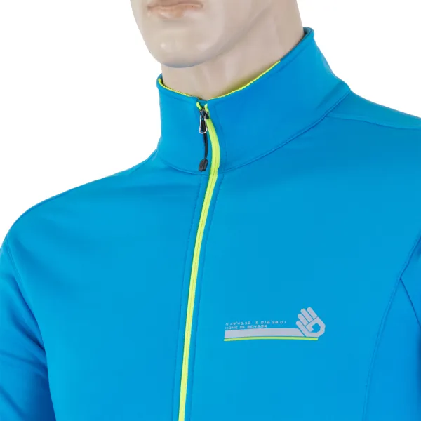  Sportjacke für Herren SENSOR PROFI M 17200082 SCHWARZ/BLAU 