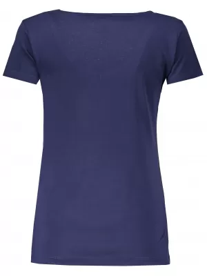 Damen-T-Shirt mit kurzen Ärmeln LOAP ABIGALE CLW1829 DUNKELBLAU