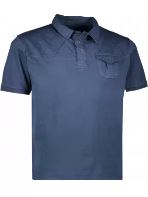 Herren t -Shirt ALPINE PRO BORK MTSL297 DUNKELBLAU