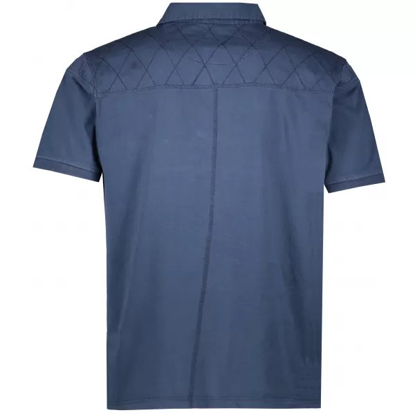  Herren t -Shirt ALPINE PRO BORK MTSL297 DUNKELBLAU 