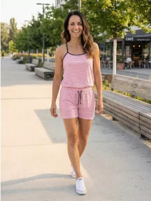 Sommeroverall für Damen ALPINE PRO KWESA LOTL005 ROSA