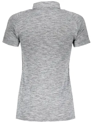 Damen-Thermoshirt mit Kragen SENSOR MOTION 18100037 GRAU