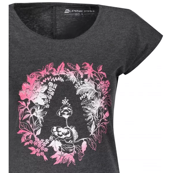  Damen-T-Shirt ALPINE PRO GOYA 2 LTSM296 SCHWARZ 