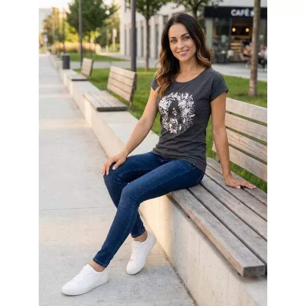  Damen-T-Shirt ALPINE PRO GOYA 2 LTSM296 DUNKELGRAU 