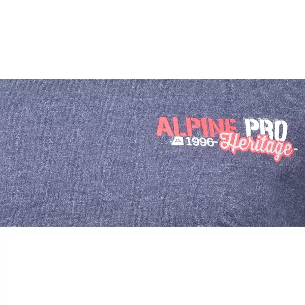  T -Shirt ALPINE PRO DIDILO 4 KTSM119 DUNKELBLAU 
