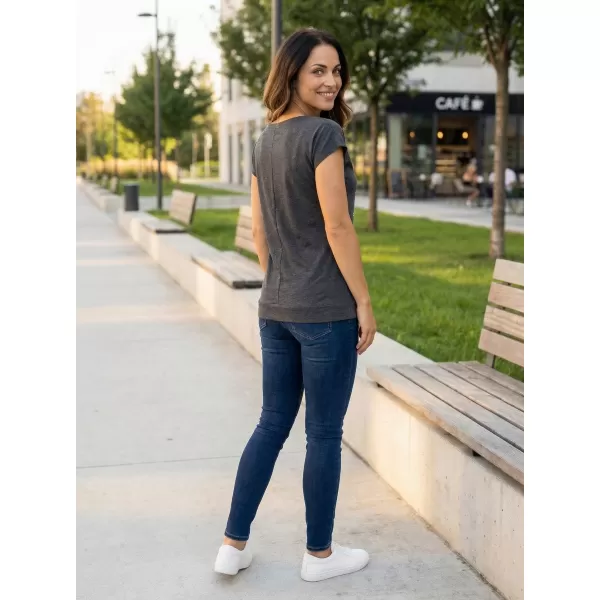  Damen-T-Shirt ALPINE PRO GOYA 2 LTSM296 DUNKELGRAU 