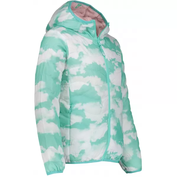  Wendejacke für Kinder ALPINE PRO ICERO KJCM131 GRÜN 