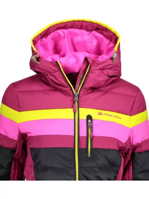 Daunenjacke für Damen ALPINE PRO NEITHA LJCM289 LILA