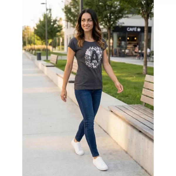  Damen-T-Shirt ALPINE PRO GOYA 2 LTSM296 DUNKELGRAU 