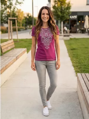 Damen-T-Shirt ALPINE PRO AMADORA LTSM442 LILA