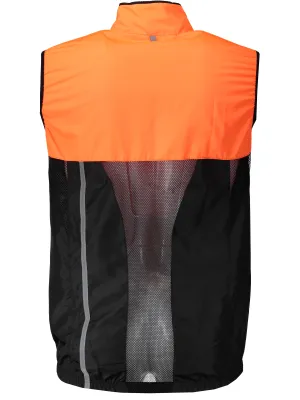 Herren-Sportweste SENSOR NEON 18100039 SCHWARZ/REFLEXORANGE