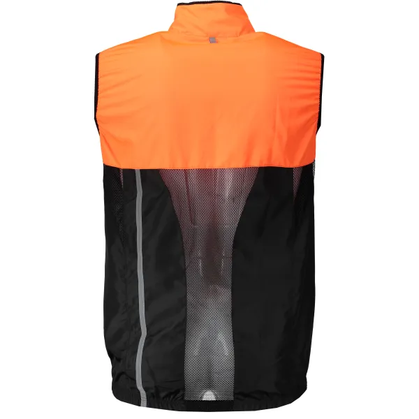 Herren-Sportweste SENSOR NEON 18100039 SCHWARZ/REFLEXORANGE 