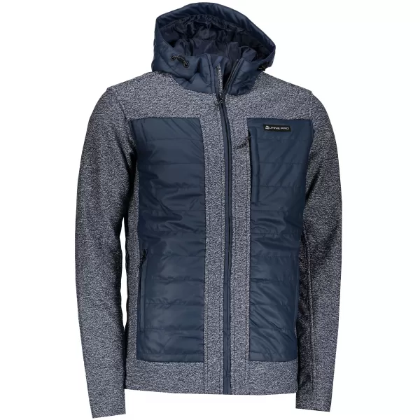  Herren -Softshelljacke ALPINE PRO NISIF 2 MJCM282 DUNKELBLAU 
