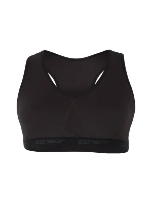 Damen-BH SENSOR MERINO DF 18200022 SCHWARZ