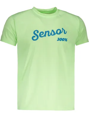 Herren-T-Shirt mit kurzen Ärmeln SENSOR COOLMAX FRESH PT LOGO 18100029 HELLGRÜN