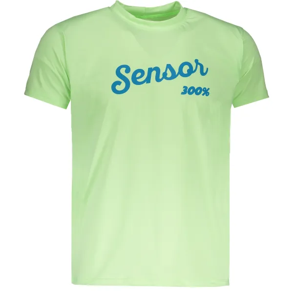  Herren-T-Shirt mit kurzen Ärmeln SENSOR COOLMAX FRESH PT LOGO 18100029 HELLGRÜN 