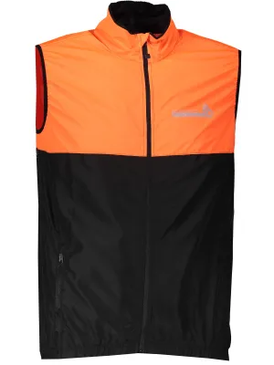 Herren-Sportweste SENSOR NEON 18100039 SCHWARZ/REFLEXORANGE