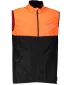 Herren-Sportweste SENSOR NEON 18100039 SCHWARZ/REFLEXORANGE