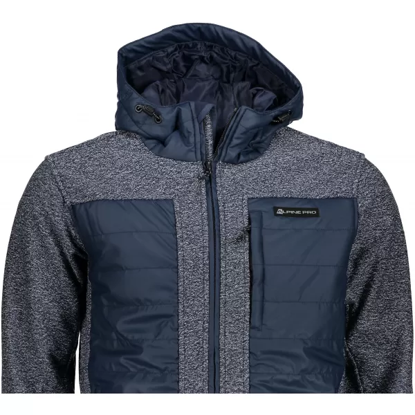  Herren -Softshelljacke ALPINE PRO NISIF 2 MJCM282 DUNKELBLAU 