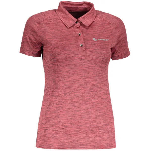  Damen-Thermoshirt mit Kragen SENSOR MOTION 18100038 ROSA 