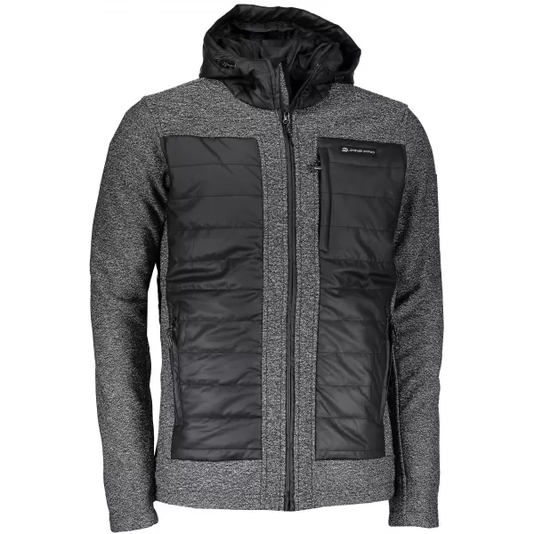  Herren -Softshelljacke ALPINE PRO NISIF 2 MJCM282 SCHWARZ 