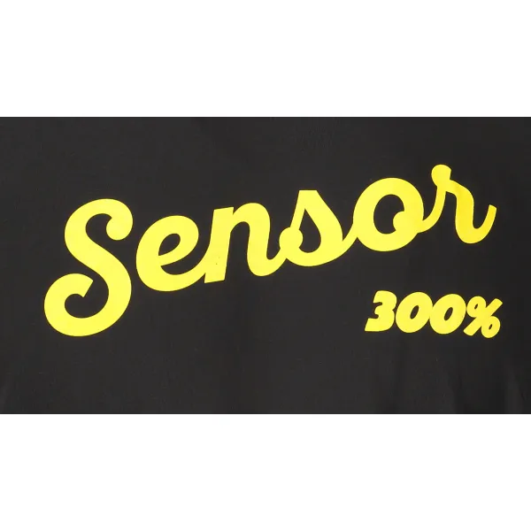  Herren-T-Shirt mit kurzen Ärmeln SENSOR COOLMAX FRESH PT LOGO 18100030 SCHWARZ 