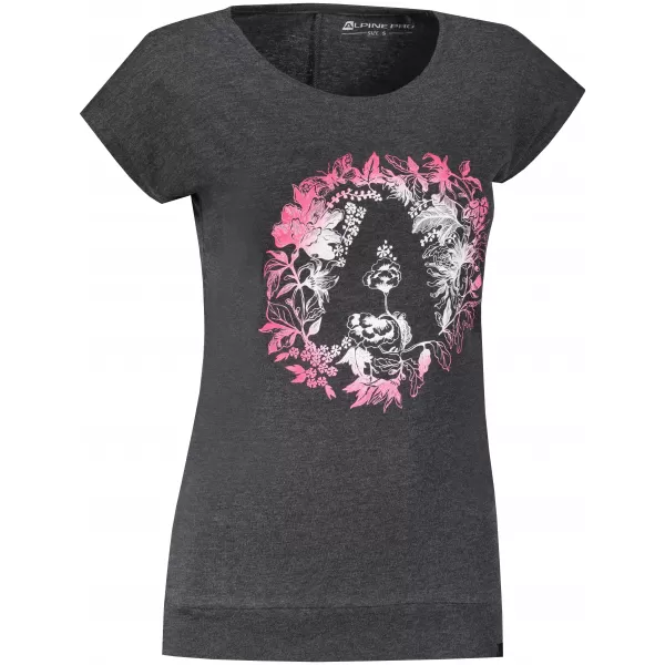  Damen-T-Shirt ALPINE PRO GOYA 2 LTSM296 SCHWARZ 