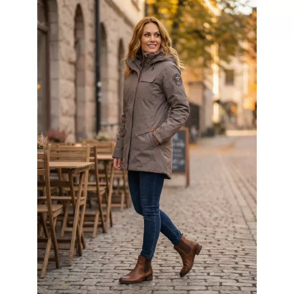  Damenmantel TORSTAI JESSICA 41215217090 DUNKLES KHAKI 