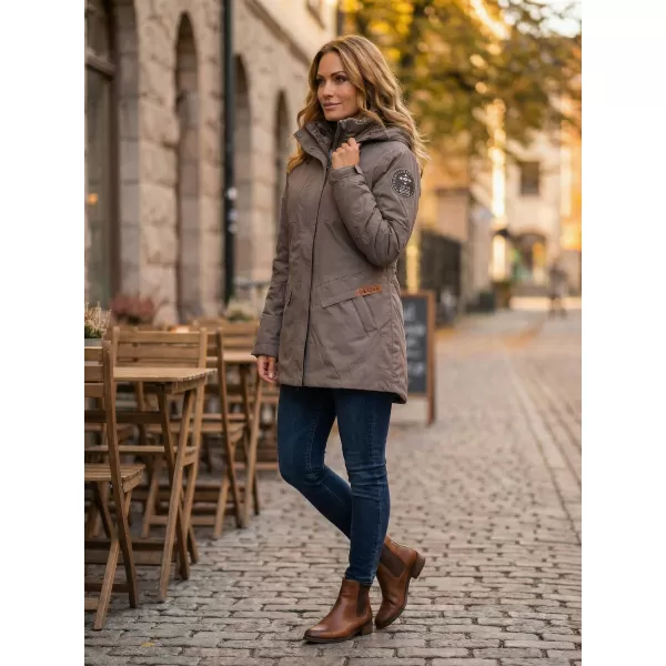  Damenmantel TORSTAI JESSICA 41215217090 DUNKLES KHAKI 