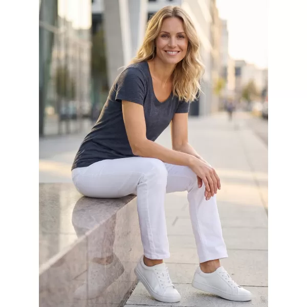  Frauen t -Shirt mit kurzen Ärmeln SAM 73 WT 761 DUNKELBLAU 