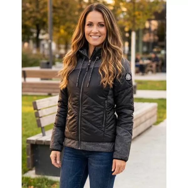  Winterjacke für Damen TORSTAI CHRISTEL 41205226829 SCHWARZ 