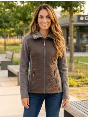 Damen-Sweatshirt TORSTAI TRINA 41514202090 DUNKLES KHAKI
