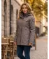 Damenmantel TORSTAI JESSICA 41215217090 DUNKLES KHAKI