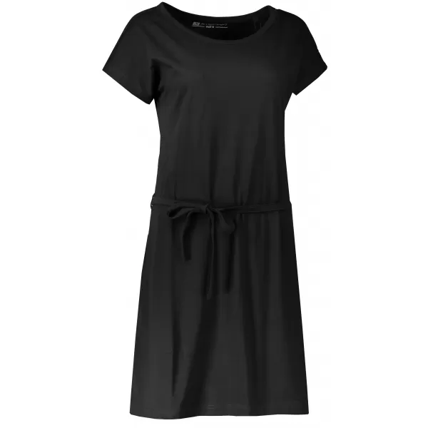  Kleid ALTISPORT ROSSA LSKN195 SCHWARZ 