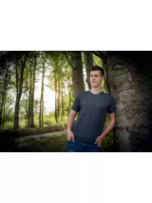 Herren-T-Shirt mit kurzen Ärmeln ALTISPORT ZORK MTSN423 DUNKELBLAU