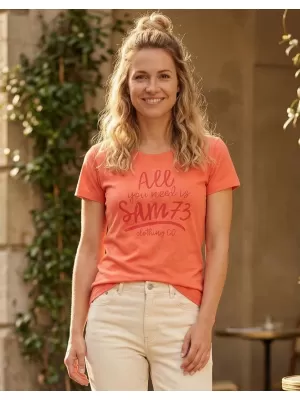 Hemd SAM 73 KYRINA LTSN476 ORANGE
