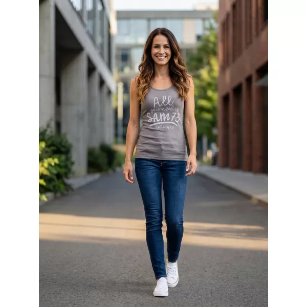  Tanktop SAM 73 JAXA LTSN468 GRAU 
