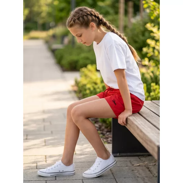  Shorts des Mädchens SAM 73 GS 517 ROT 
