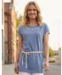Hemd SAM 73 LOGENA LTSN484 HELLBLAU