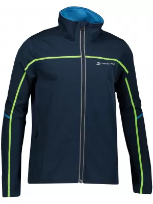 Softshelljacke für Kinder ALPINE PRO TECHNICO KJCN137 BLAU