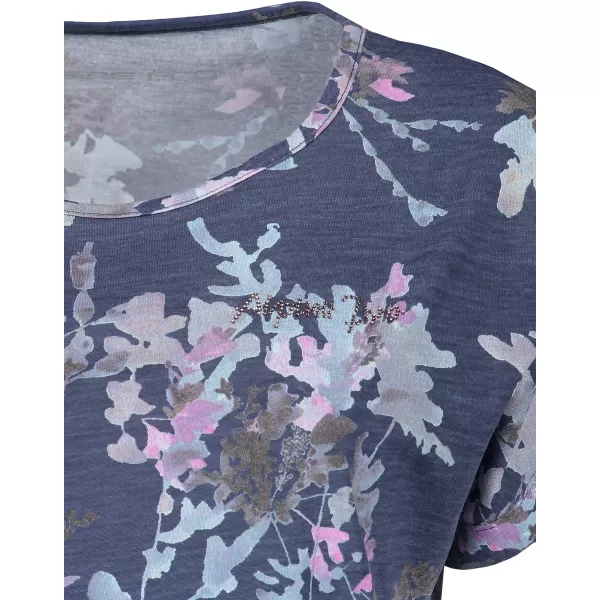  Damen-T-Shirt mit kurzen Ärmeln ALPINE PRO KEMRA LTSN489 BLAU 